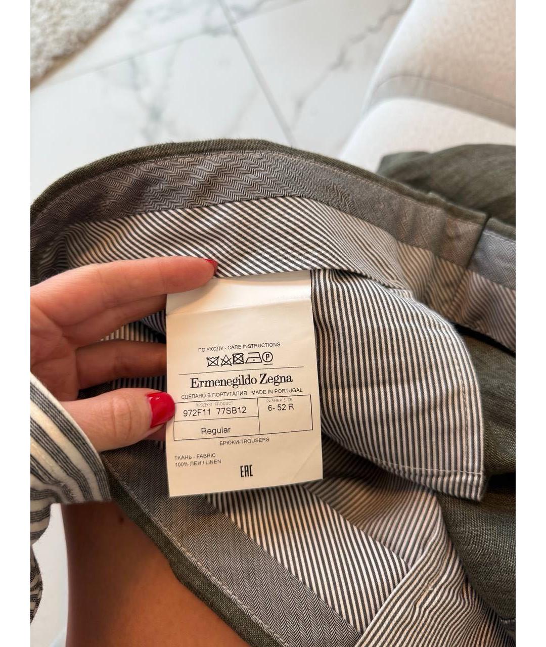 ZEGNA Повседневные брюки, фото 4