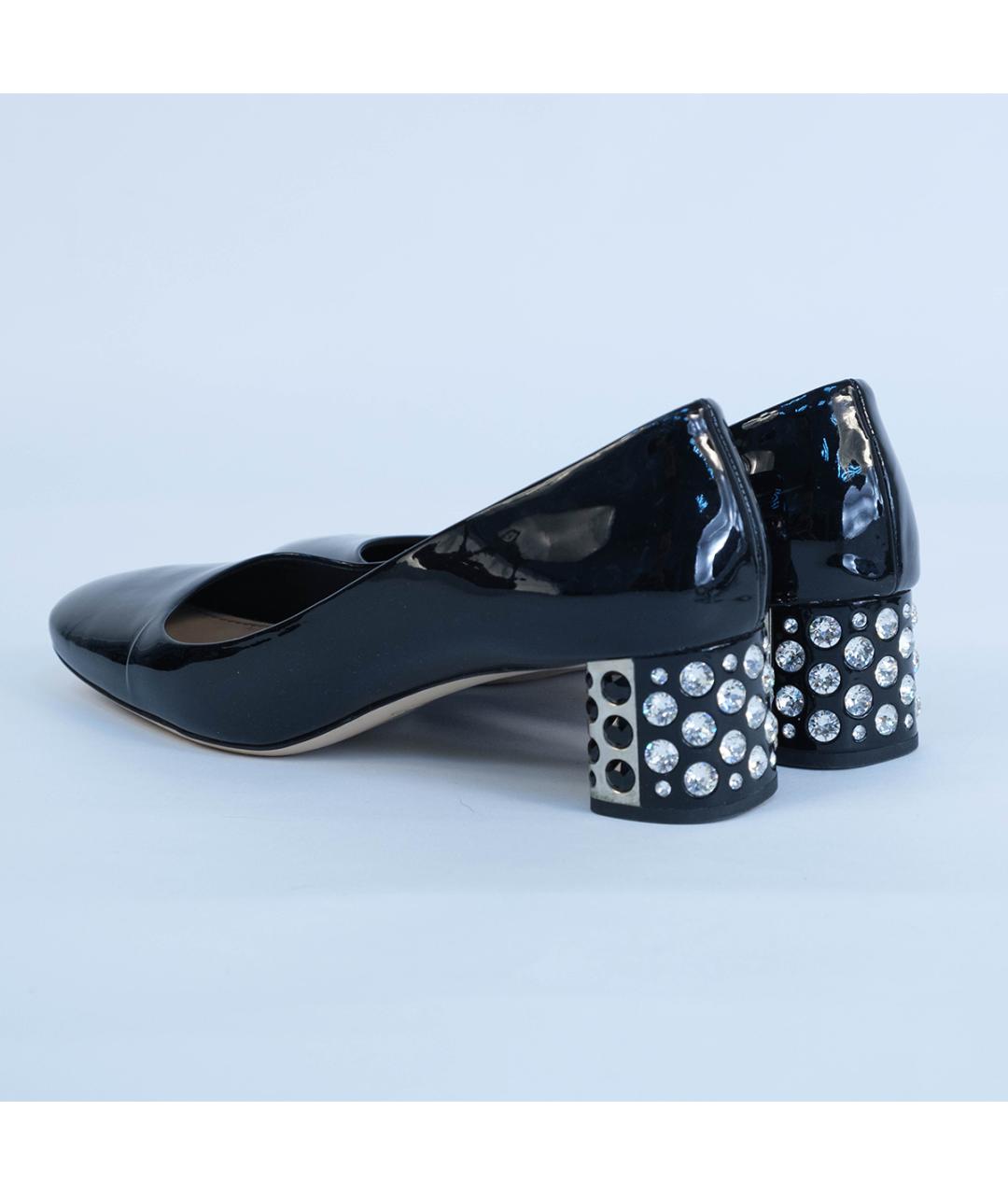 MIU MIU Черные кожаные туфли, фото 7