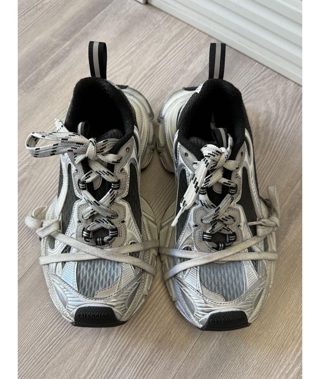 BALENCIAGA Белые кроссовки, фото 2
