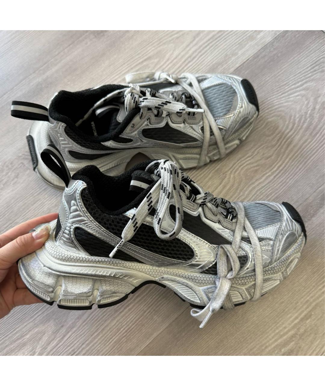 BALENCIAGA Белые кроссовки, фото 5