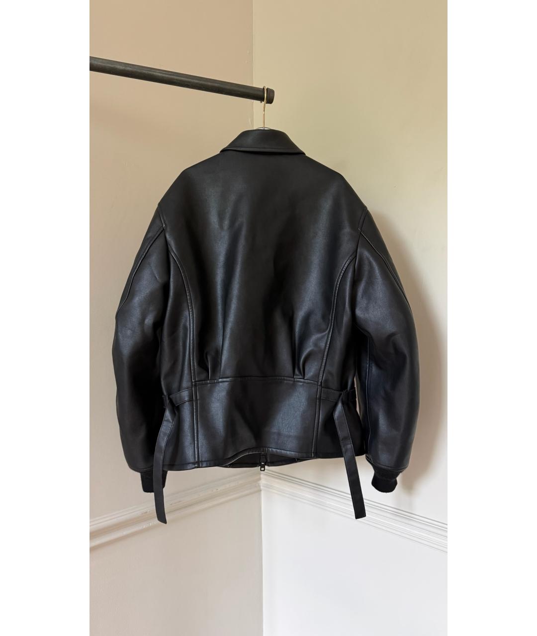 YOHJI YAMAMOTO Черная кожаная куртка, фото 2