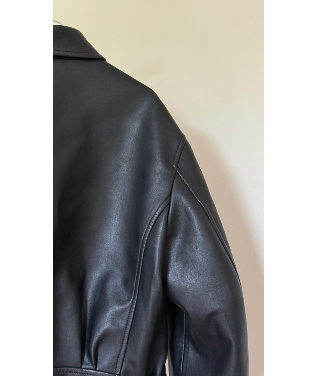 YOHJI YAMAMOTO Черная кожаная куртка, фото 4