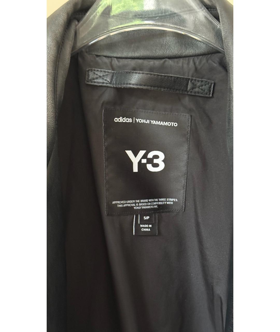 YOHJI YAMAMOTO Черная кожаная куртка, фото 7