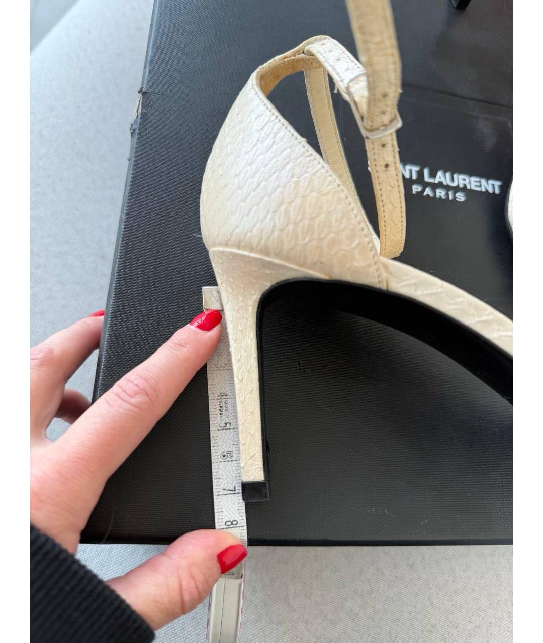 SAINT LAURENT Босоножки, фото 5