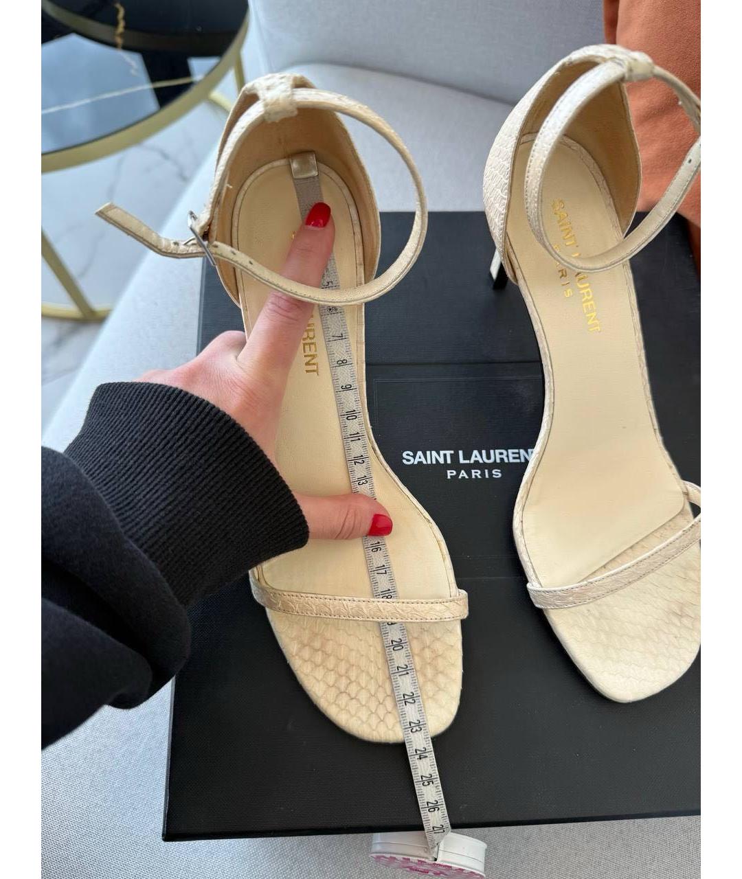 SAINT LAURENT Босоножки, фото 4
