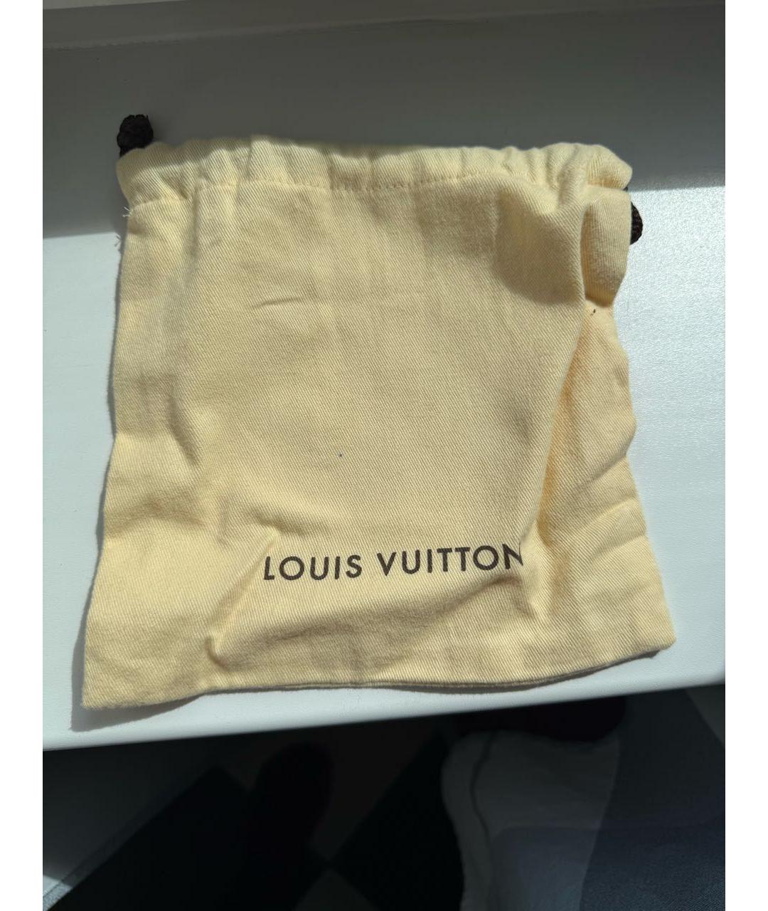 LOUIS VUITTON Черный кожаный ремень, фото 5