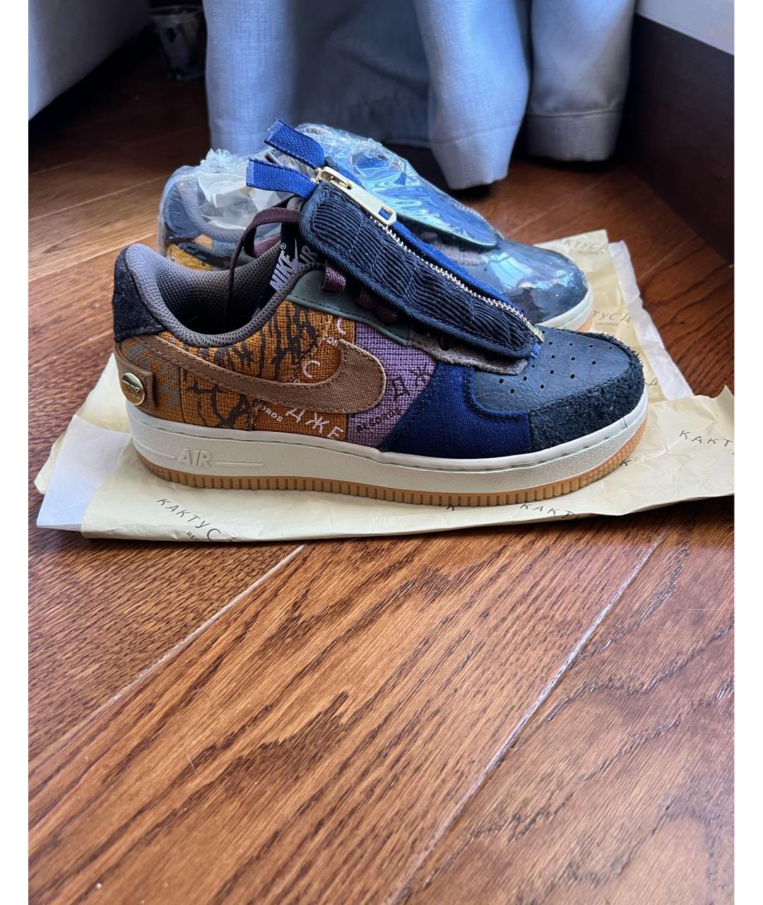 CACTUS JACK BY TRAVIS SCOTT Мульти текстильные кеды, фото 7