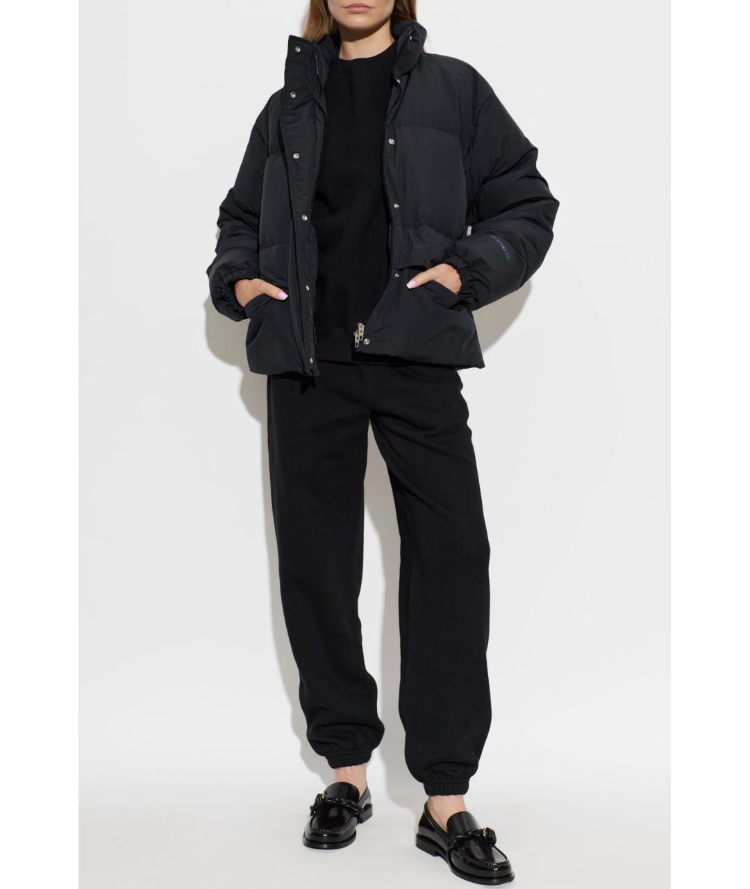 JIL SANDER Черный полиэстеровый пуховик, фото 5