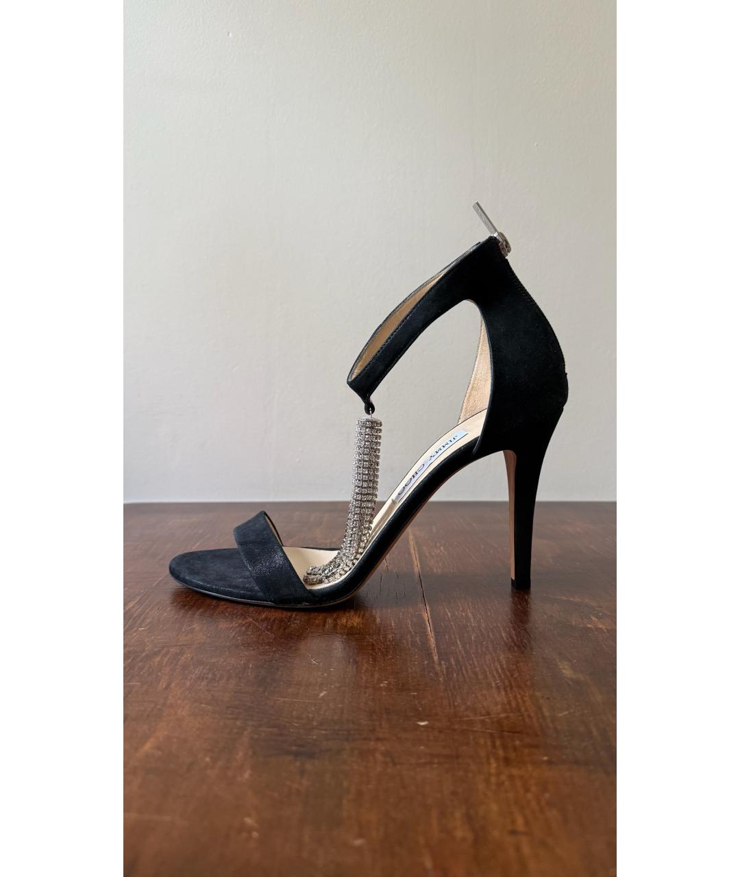 JIMMY CHOO Черные босоножки, фото 3