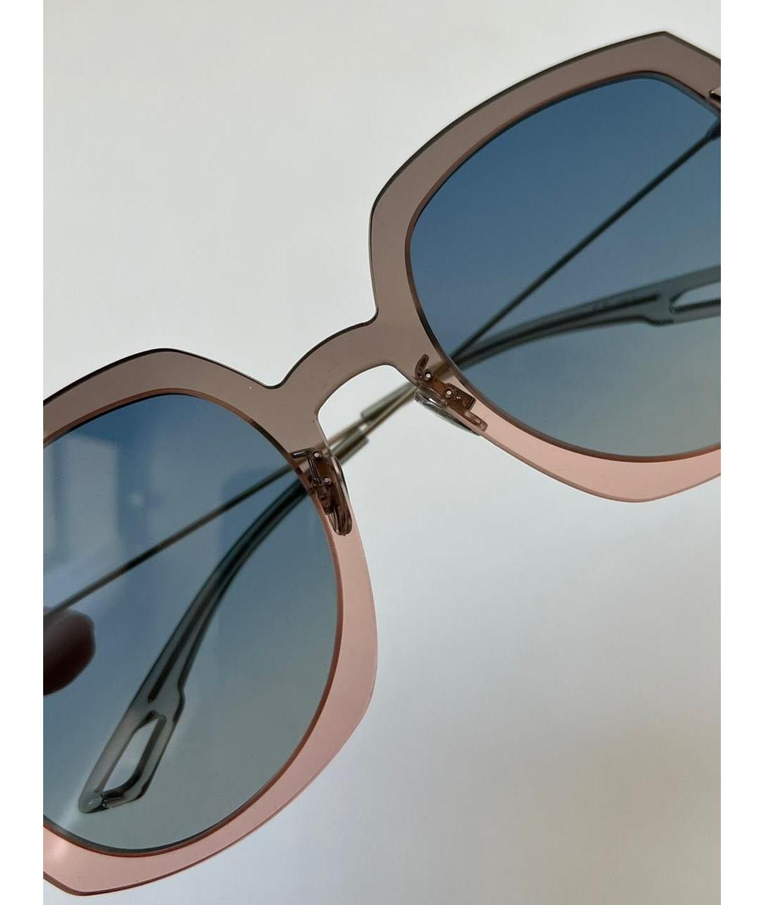CHRISTIAN DIOR Мульти металлические солнцезащитные очки, фото 8
