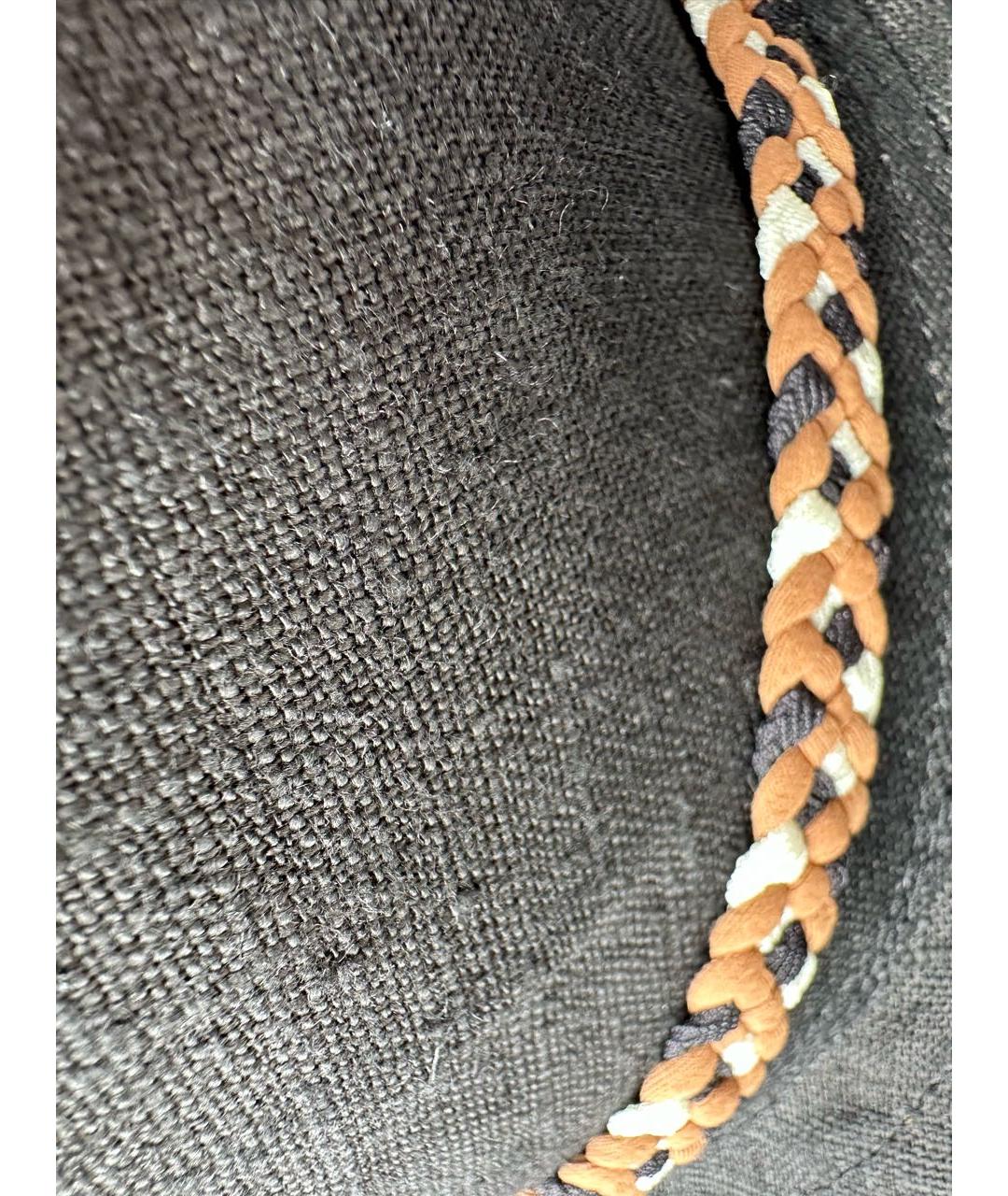 Eres Черная льняная шляпа, фото 4