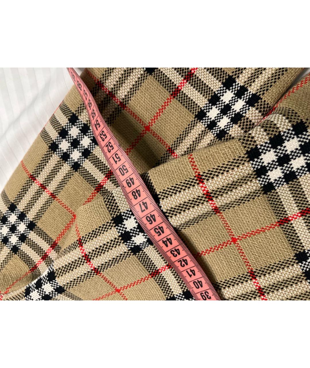 BURBERRY Бежевый шерстяной кардиган, фото 5