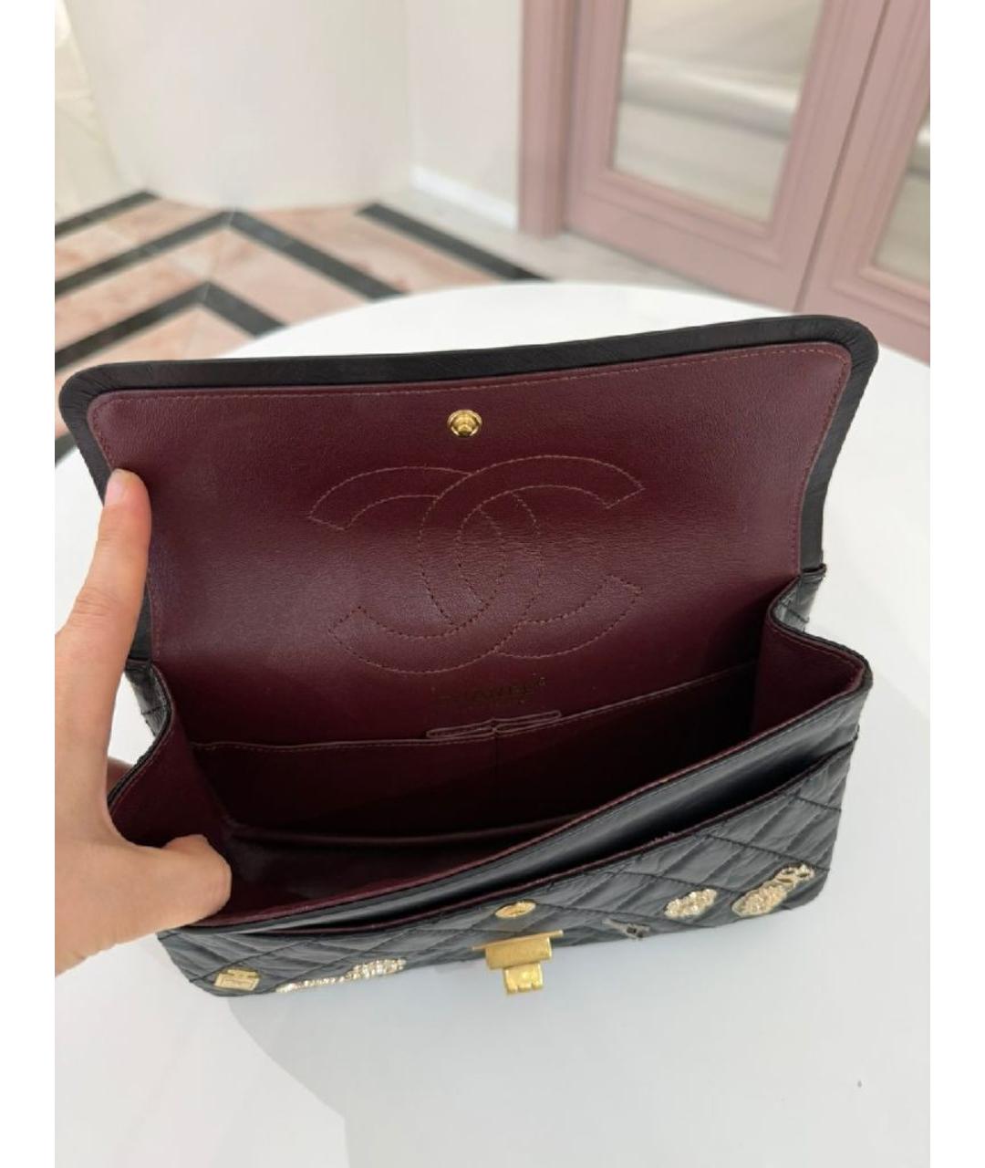 CHANEL Черная сумка через плечо, фото 4