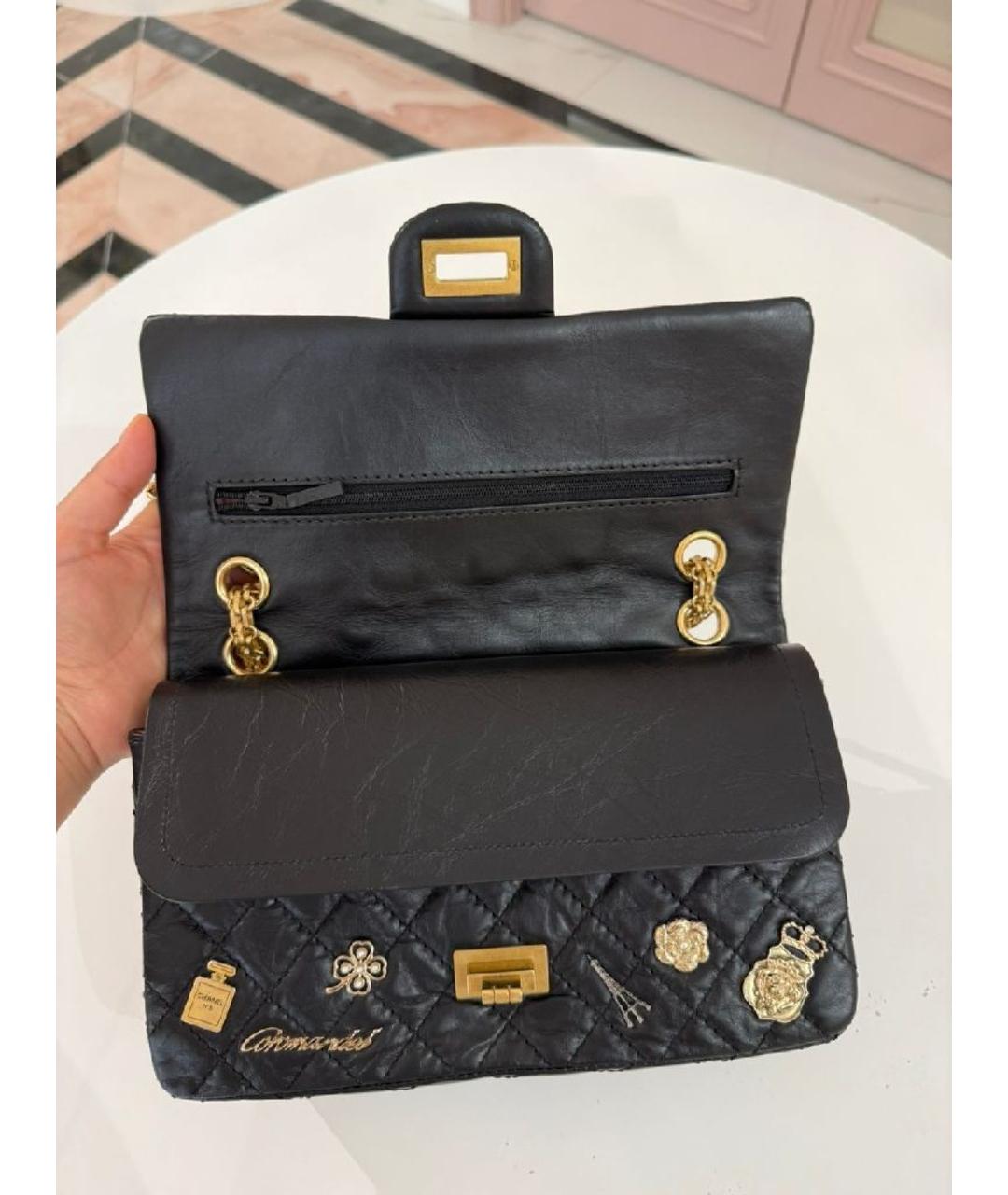 CHANEL Черная сумка через плечо, фото 3