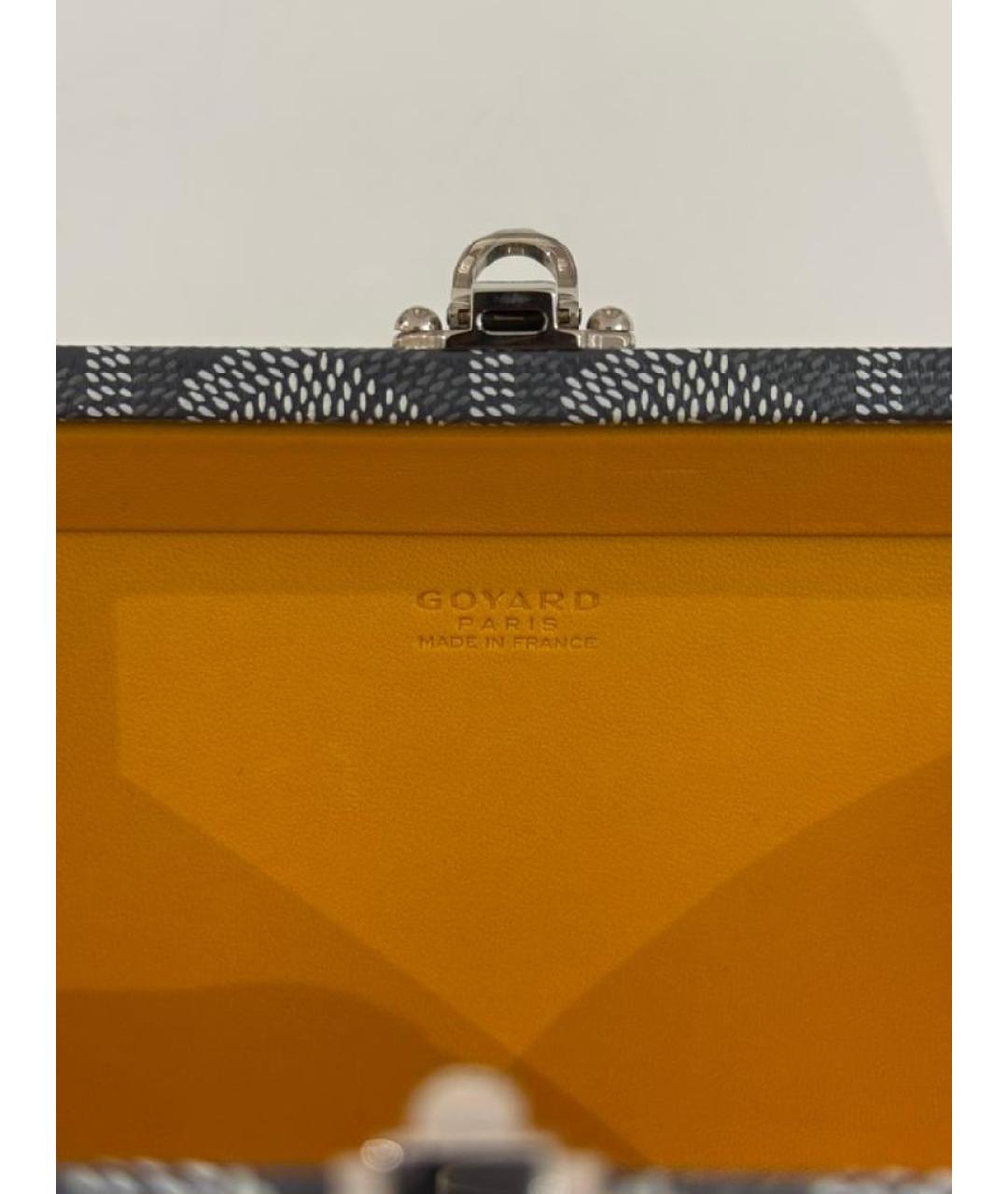 GOYARD Голубая сумка через плечо, фото 5