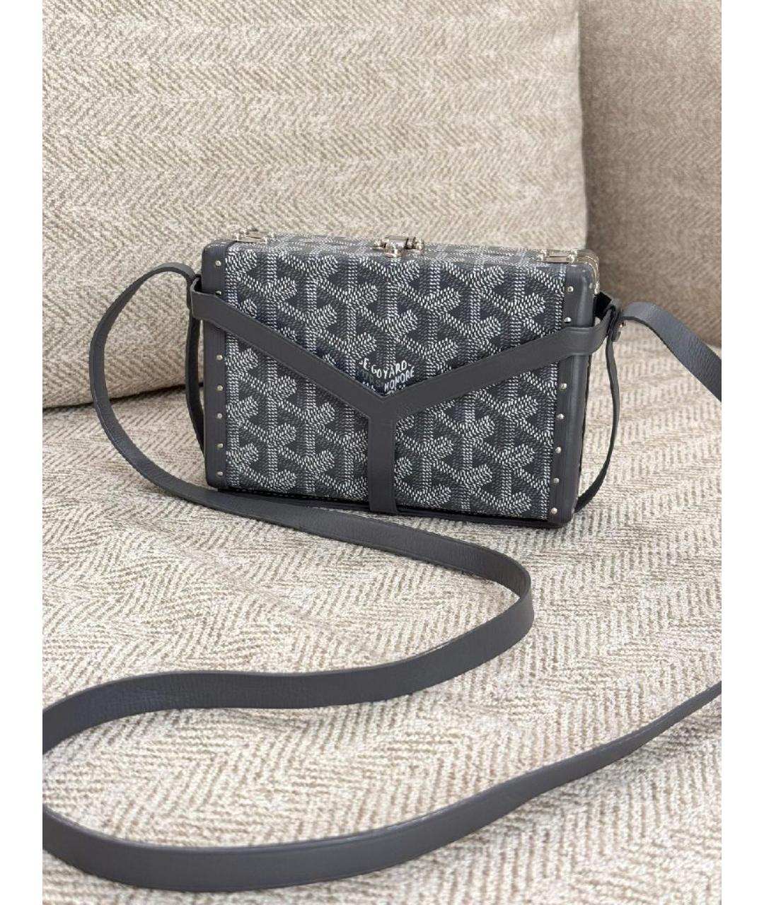 GOYARD Голубая сумка через плечо, фото 10