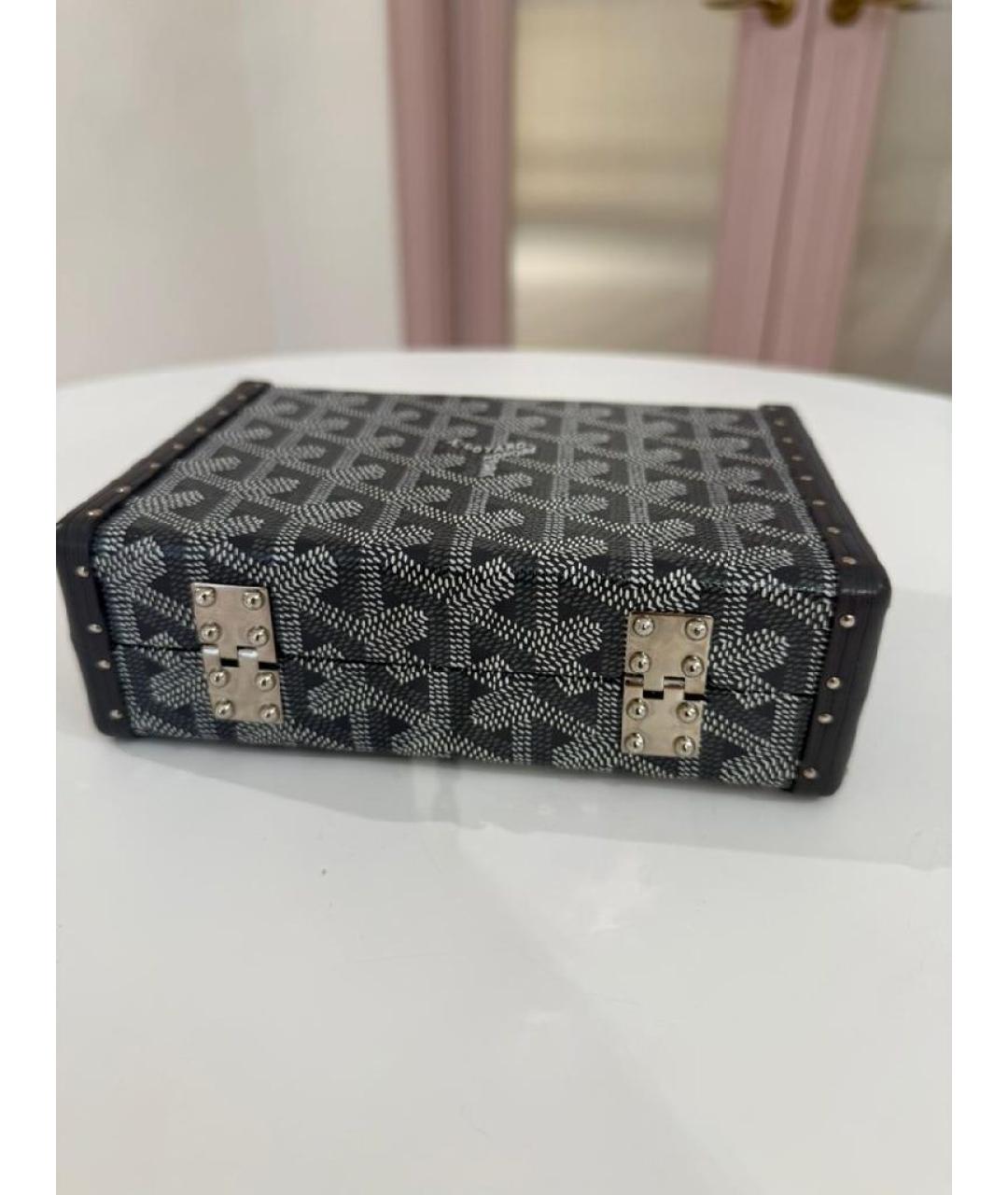 GOYARD Голубая сумка через плечо, фото 2