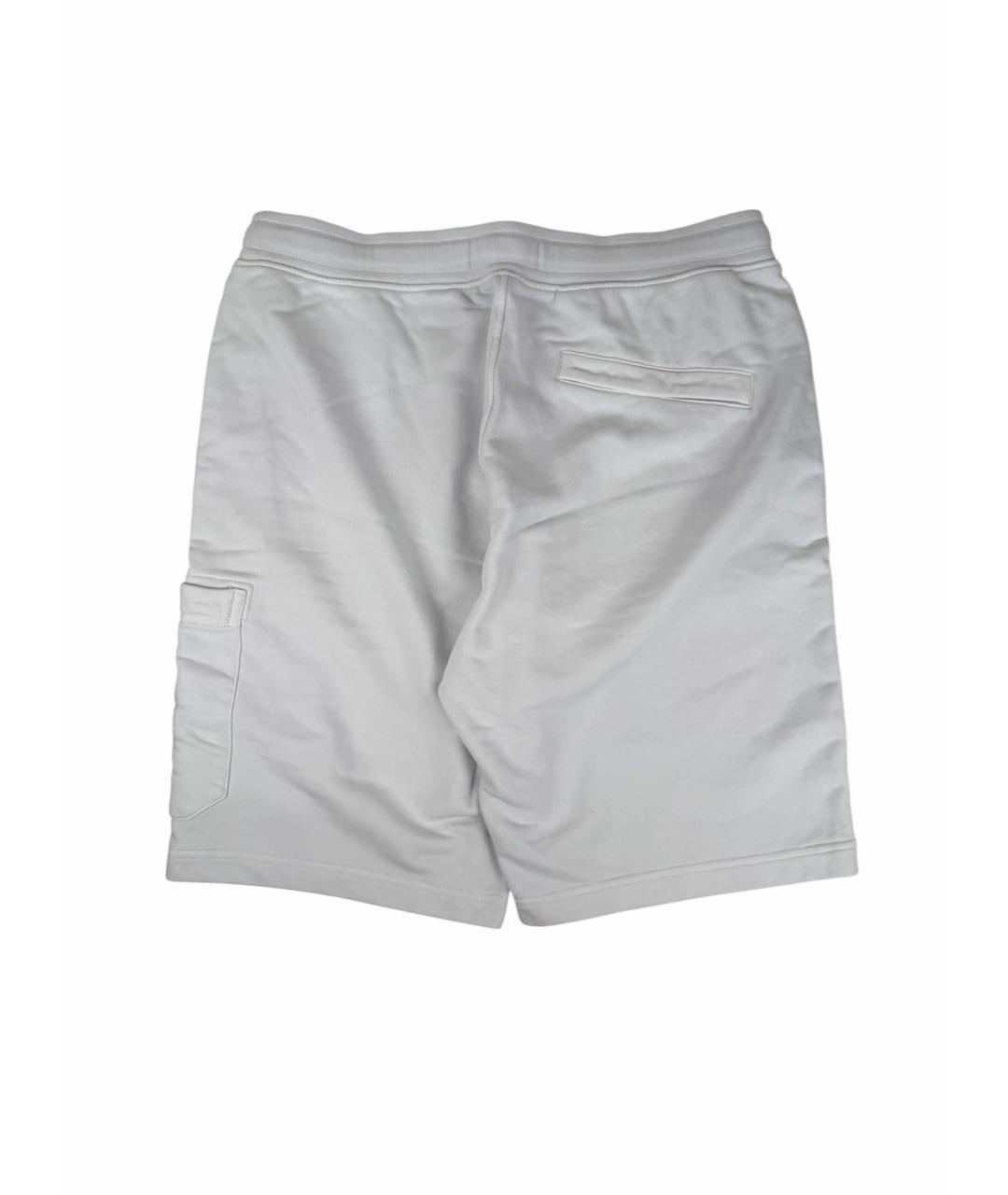 STONE ISLAND Серые хлопковые шорты, фото 2