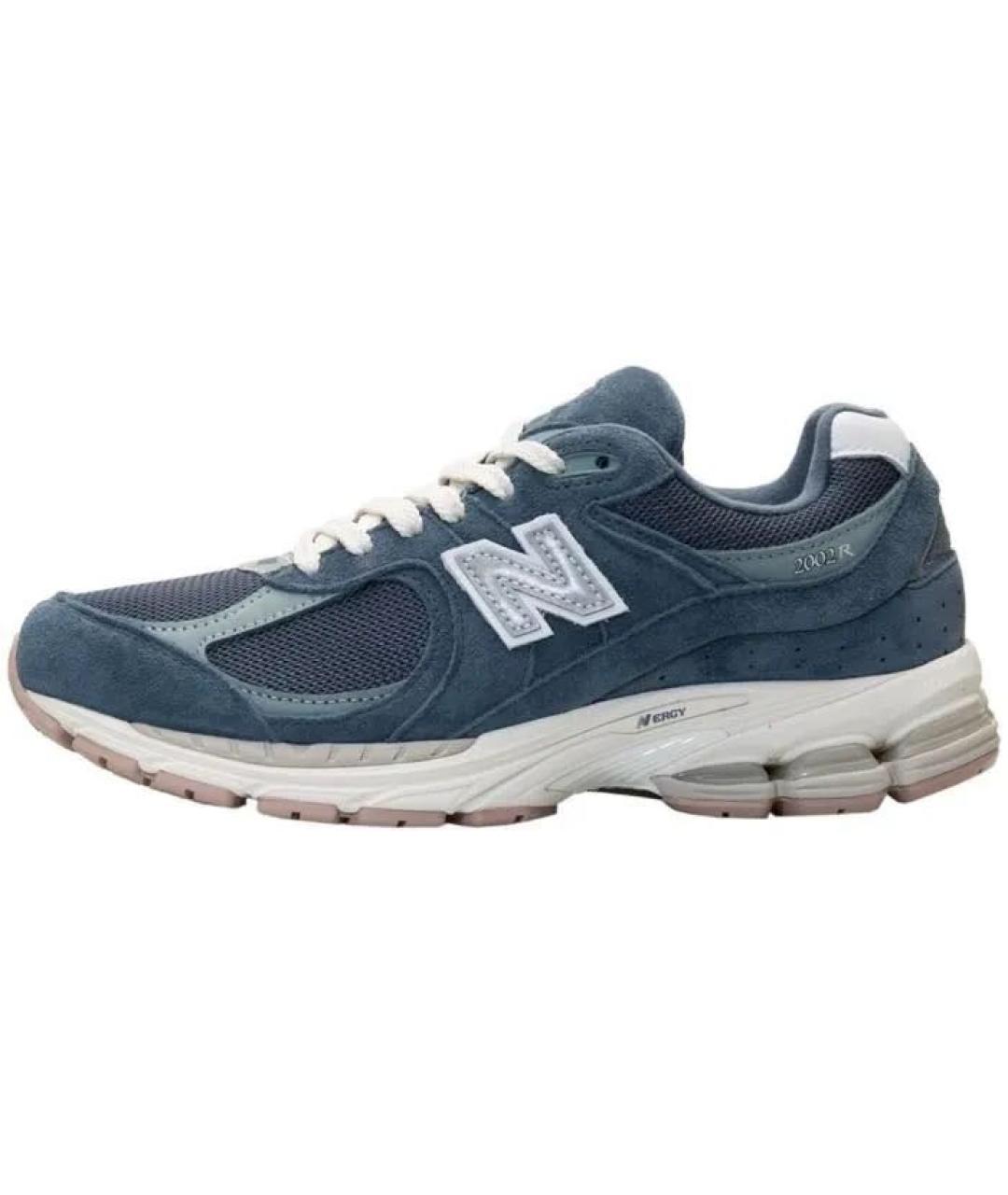 NEW BALANCE Темно-синие замшевые низкие кроссовки / кеды, фото 9