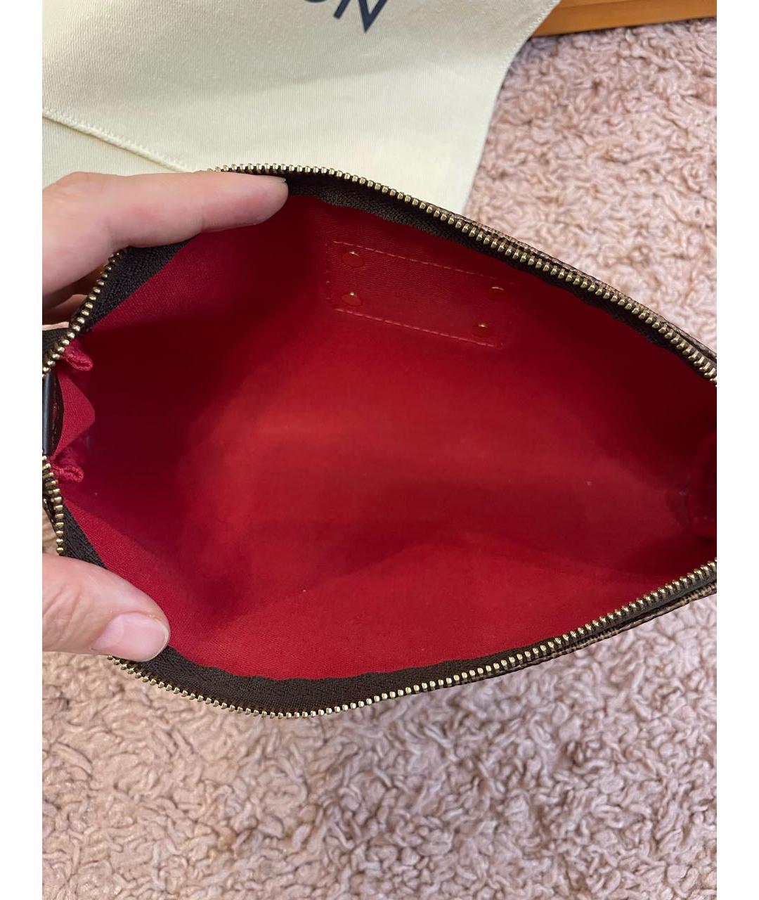 LOUIS VUITTON Коричневая сумка через плечо, фото 7