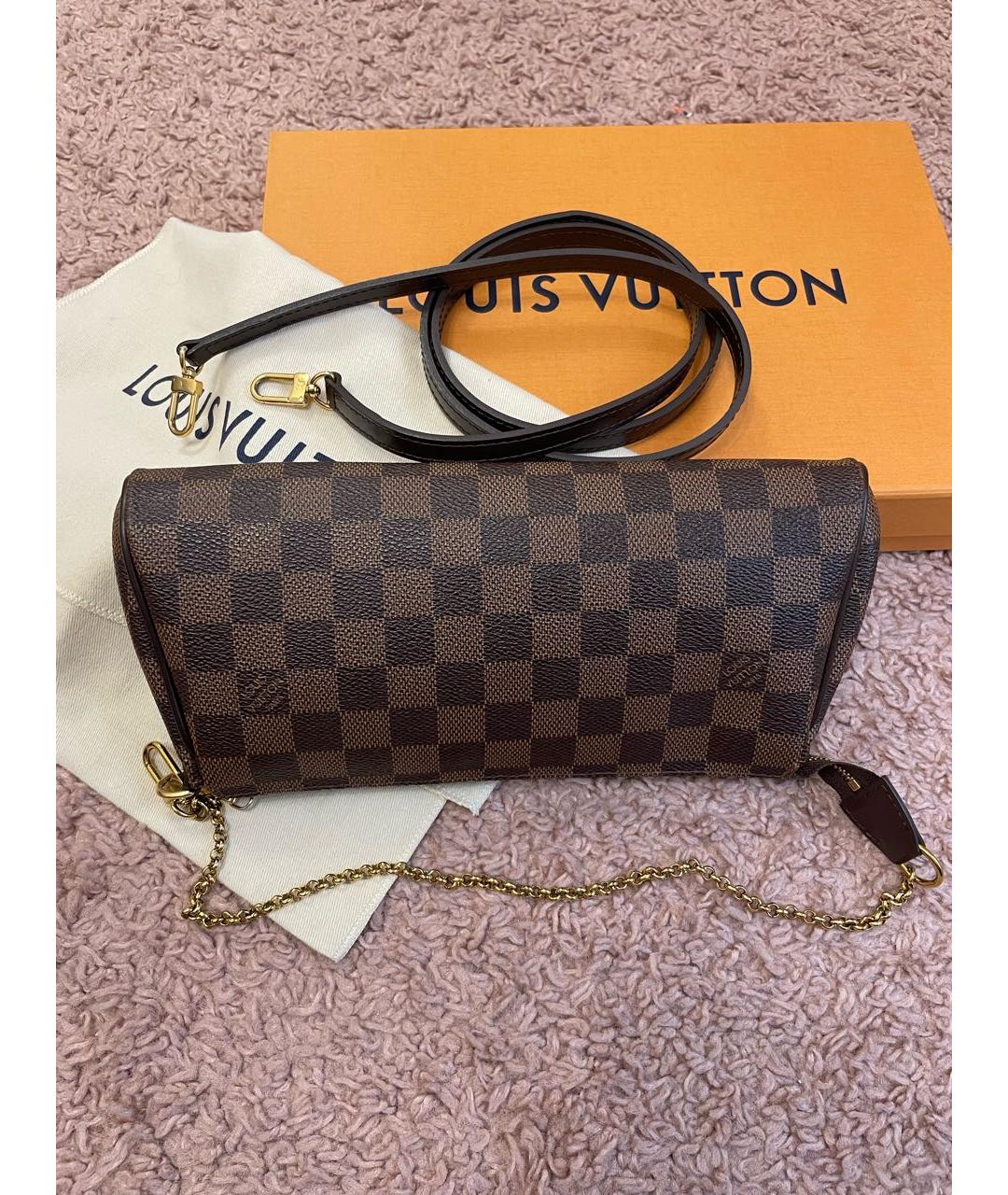 LOUIS VUITTON Коричневая сумка через плечо, фото 4