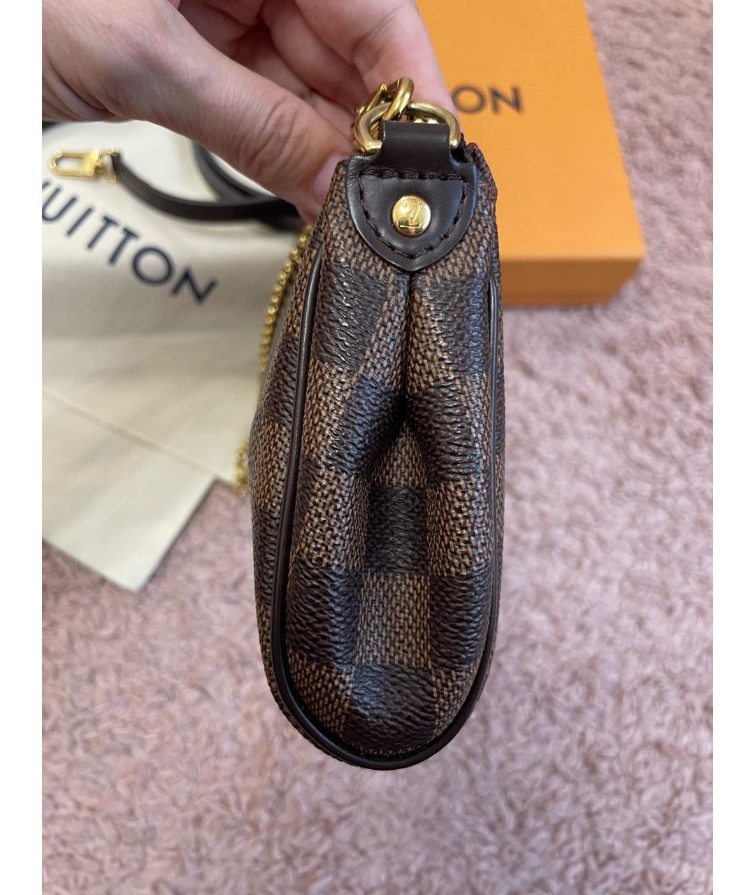LOUIS VUITTON Коричневая сумка через плечо, фото 5
