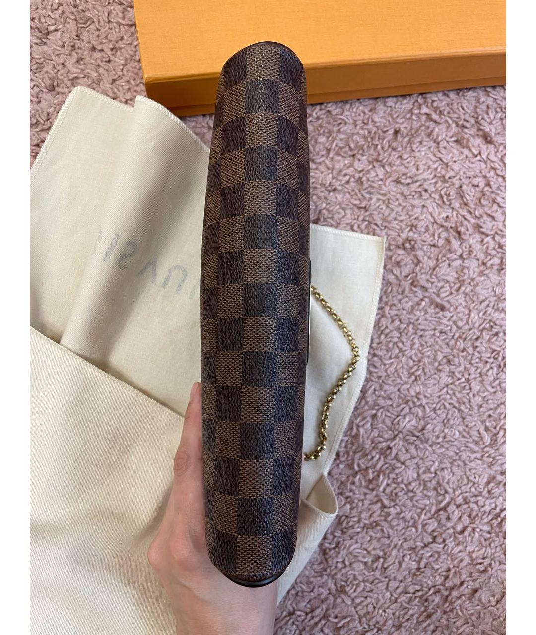 LOUIS VUITTON Коричневая сумка через плечо, фото 8