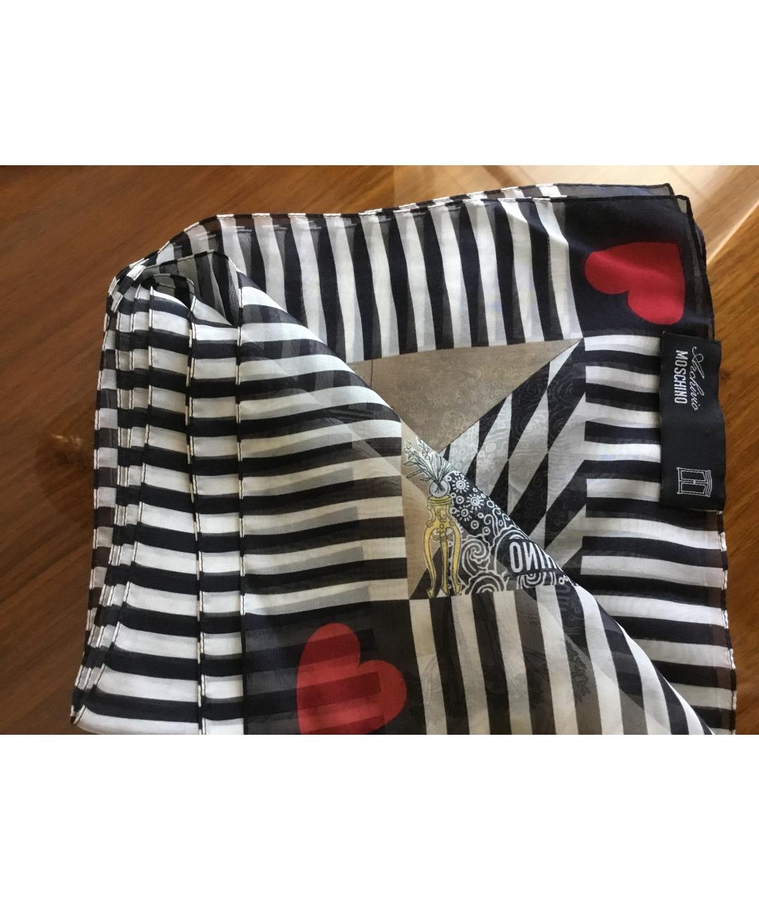 MOSCHINO Шелковый шарф, фото 3
