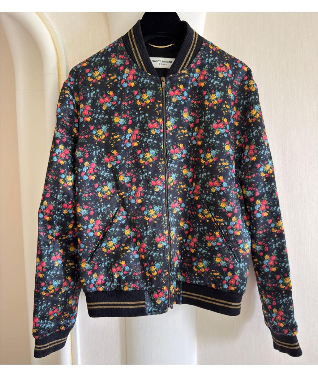 SAINT LAURENT Мульти вискозная куртка, фото 9