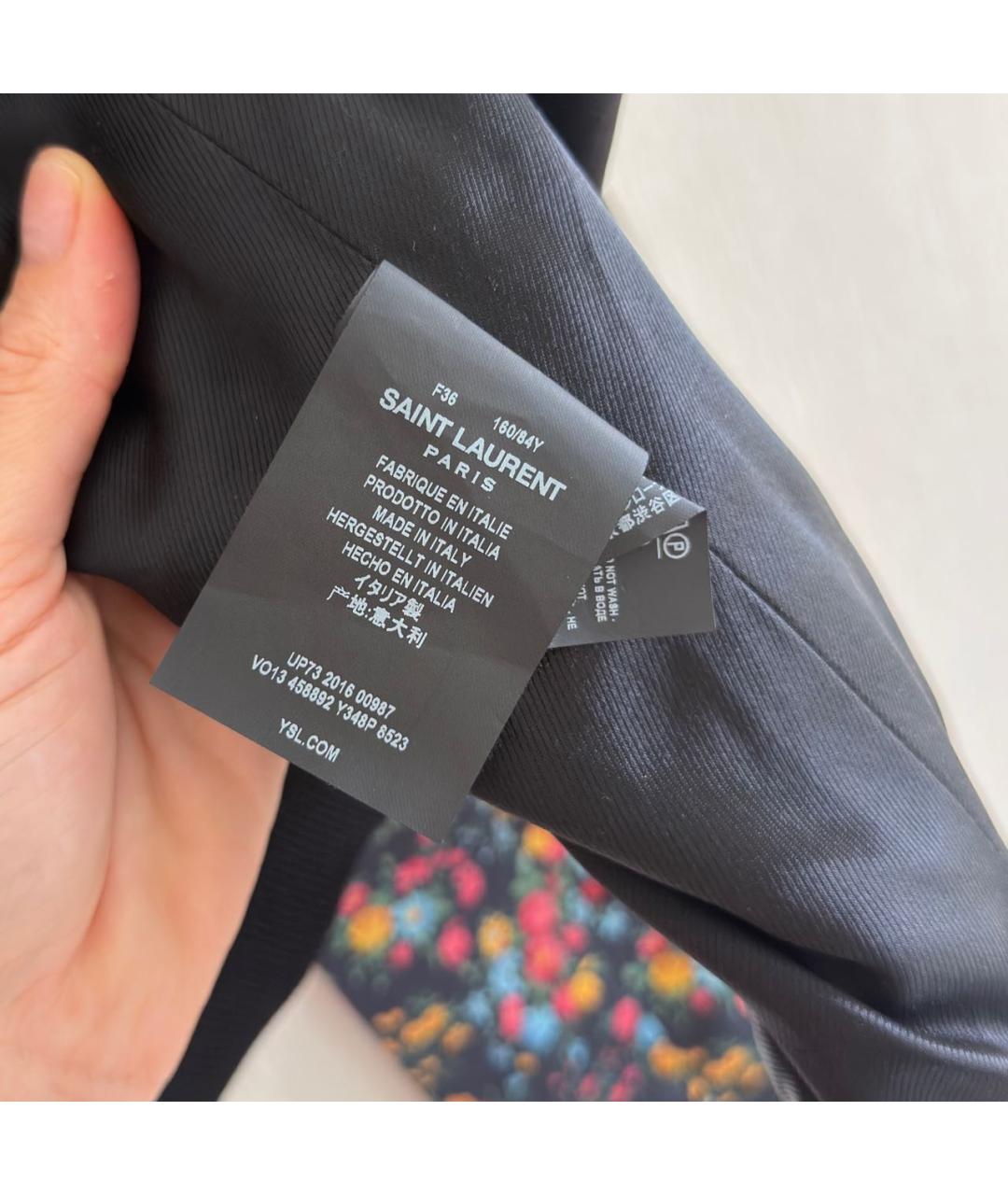 SAINT LAURENT Мульти вискозная куртка, фото 4
