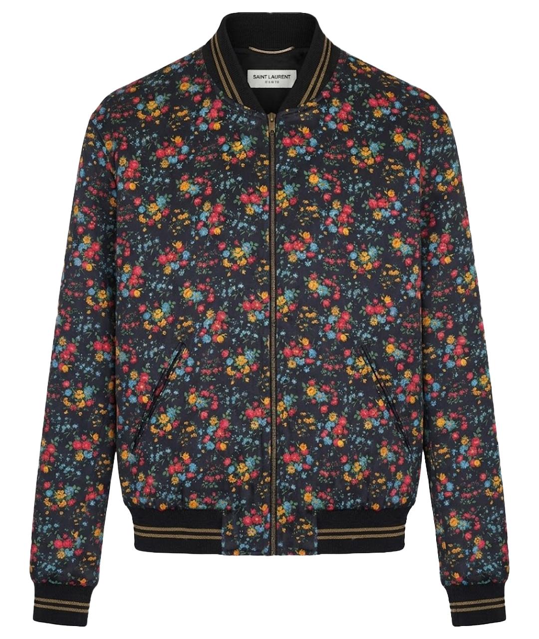 SAINT LAURENT Мульти вискозная куртка, фото 1
