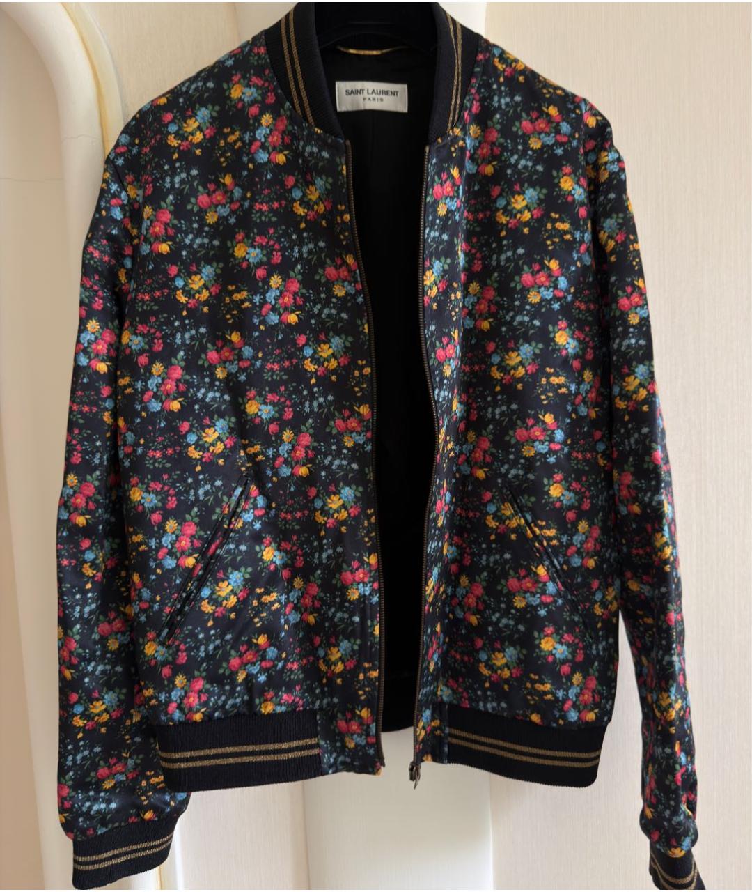 SAINT LAURENT Мульти вискозная куртка, фото 2