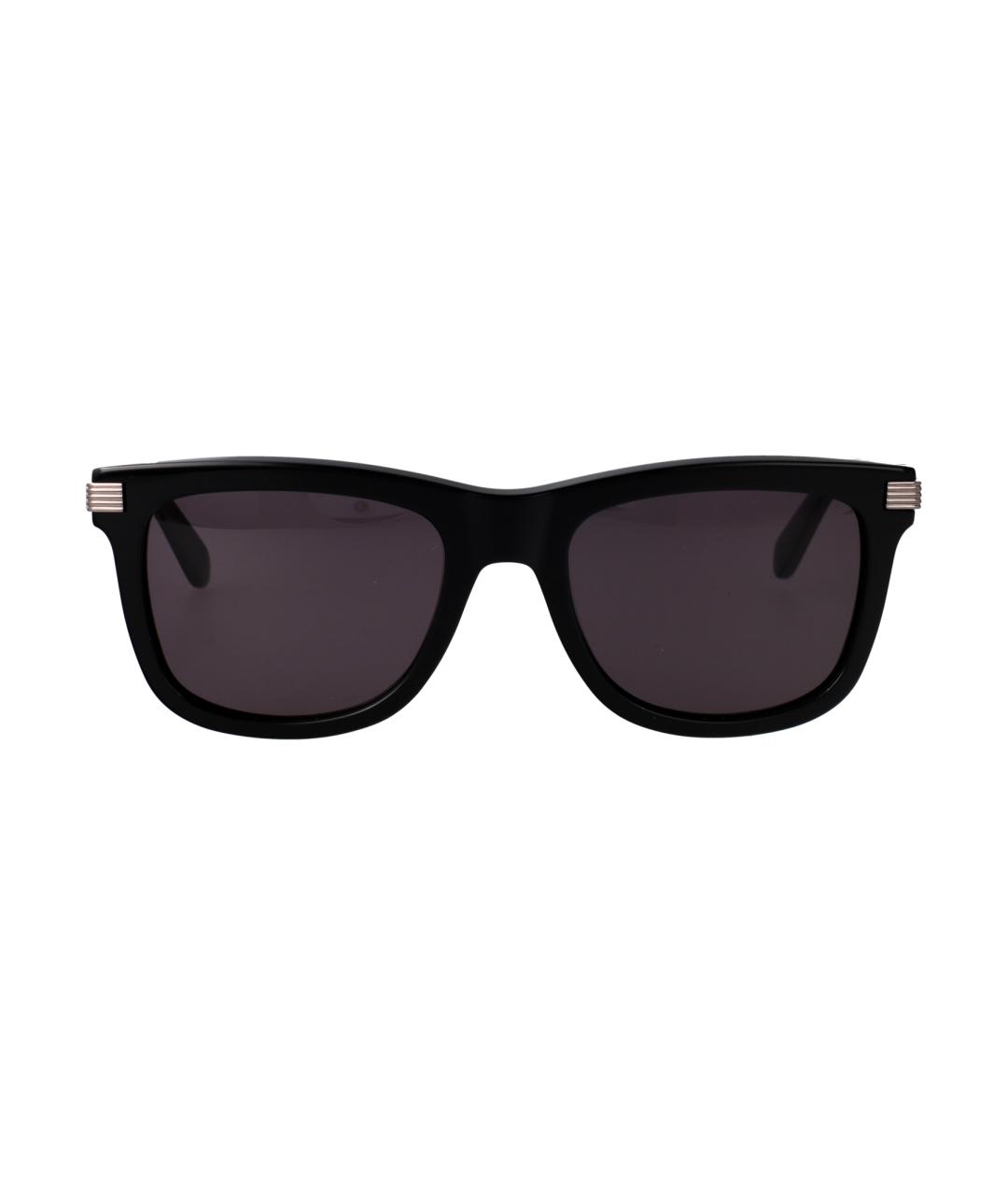 FERRAGAMO Черные пластиковые солнцезащитные очки, фото 2