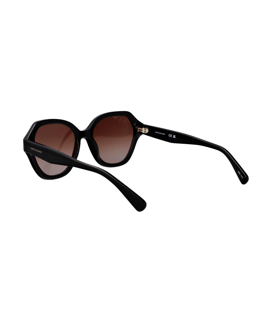 LONGCHAMP Черные солнцезащитные очки, фото 4