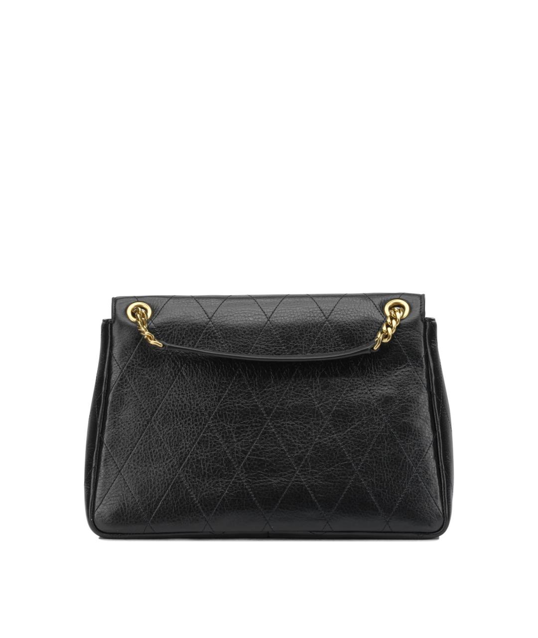 TORY BURCH Черная кожаная сумка через плечо, фото 3