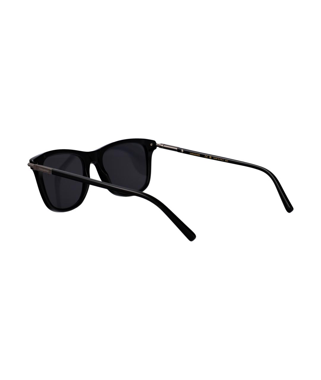 FERRAGAMO Черные пластиковые солнцезащитные очки, фото 4