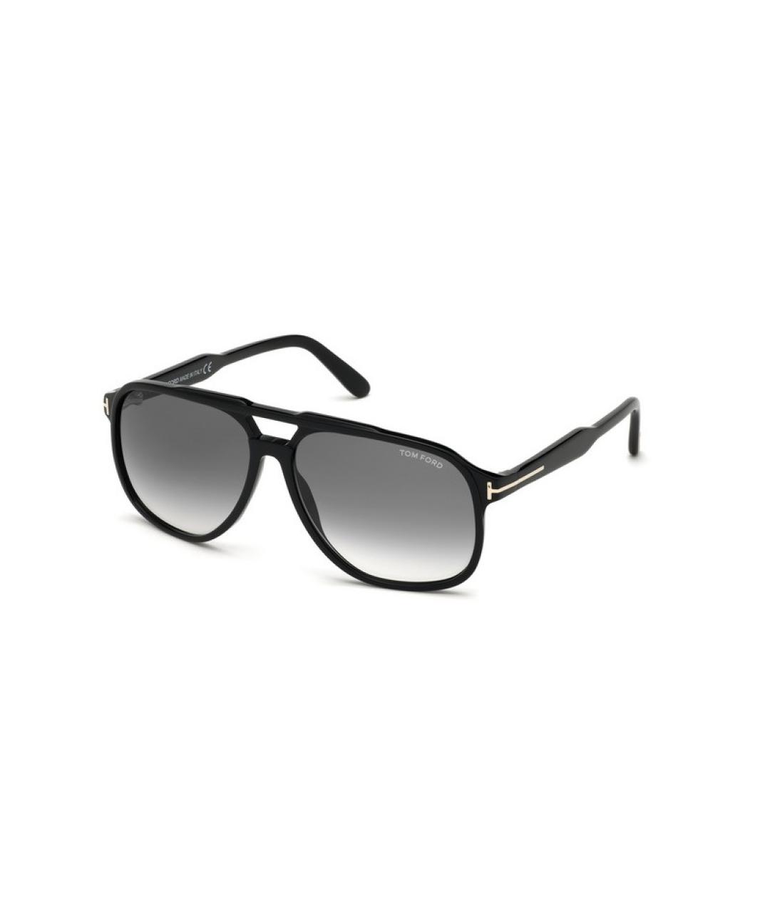 TOM FORD Черные солнцезащитные очки, фото 1