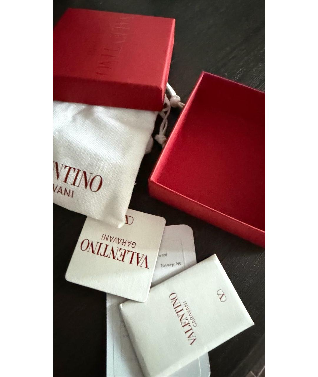 VALENTINO Золотые латунные серьги, фото 4