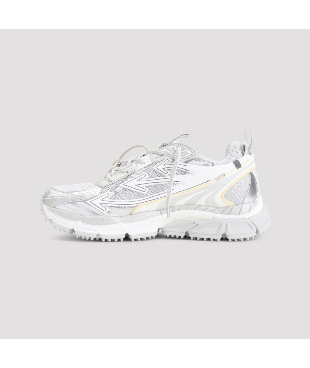 OFF-WHITE Серые синтетические кроссовки, фото 3