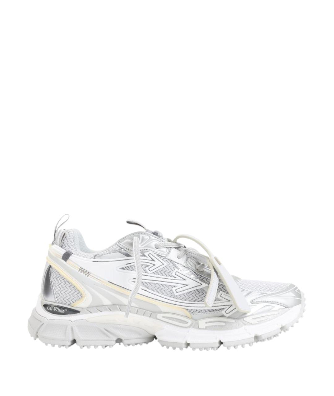 OFF-WHITE Серые синтетические кроссовки, фото 1