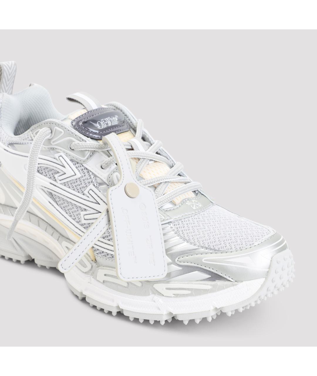 OFF-WHITE Серые синтетические кроссовки, фото 5