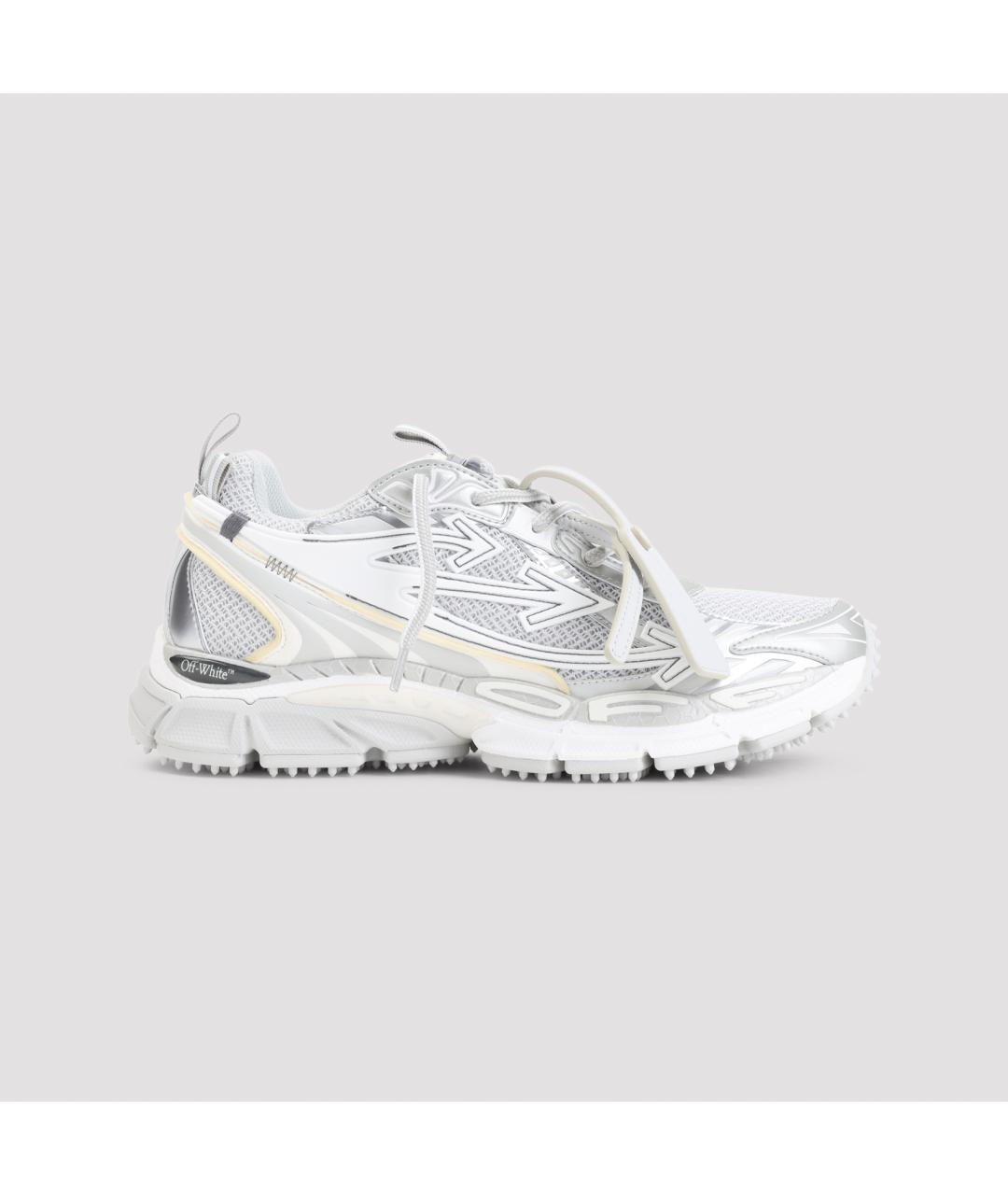 OFF-WHITE Серые синтетические кроссовки, фото 2