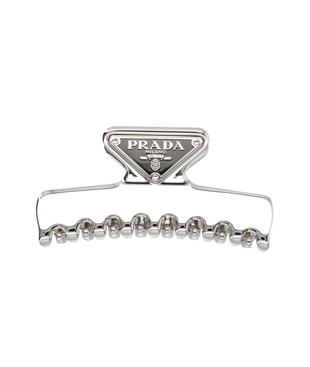 PRADA Серебряная заколка, фото 1