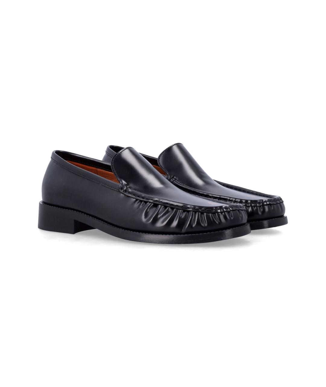 ACNE STUDIOS Черные кожаные лоферы, фото 2