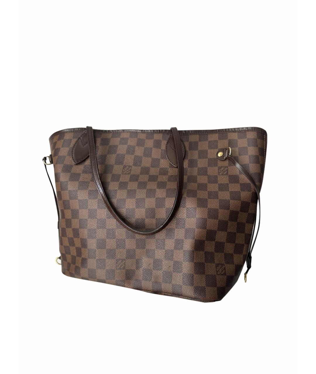 LOUIS VUITTON Коричневая сумка тоут, фото 1