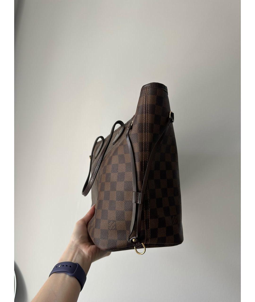 LOUIS VUITTON Коричневая сумка тоут, фото 2