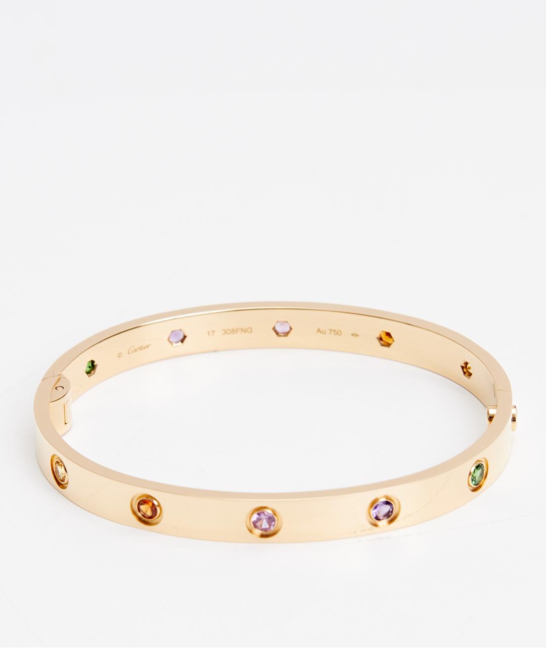 CARTIER Золотой браслет из розового золота, фото 7