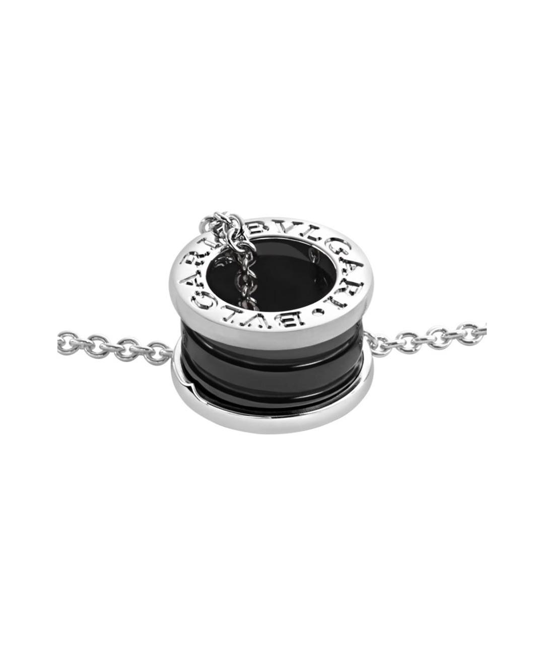 BVLGARI Черное серебряное колье, фото 6