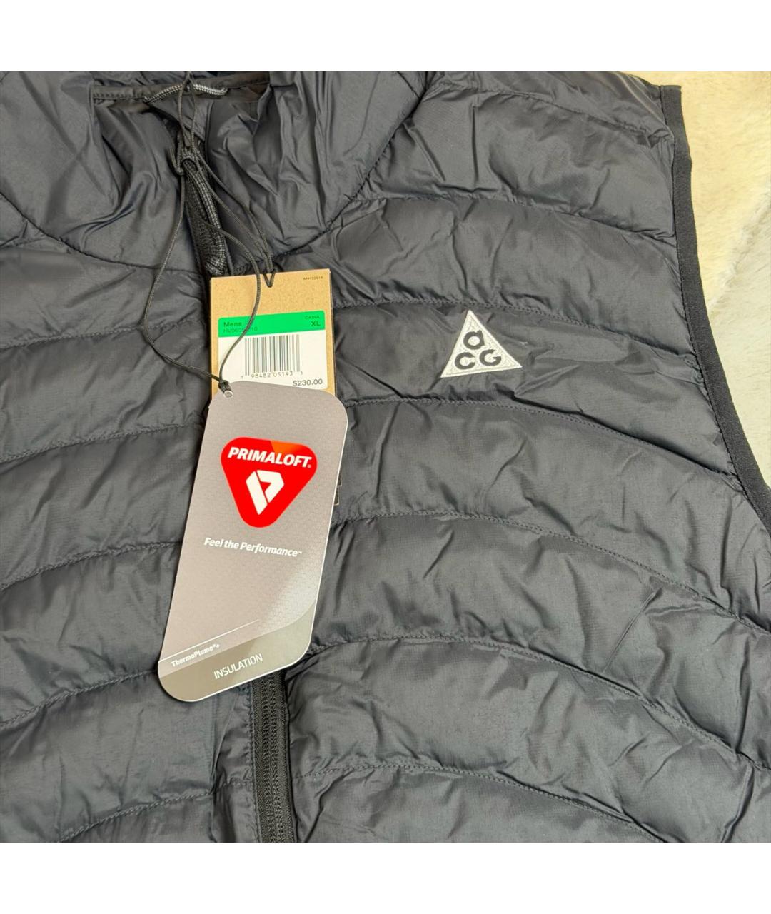NIKE ACG Черный полиэстеровый жилет, фото 6