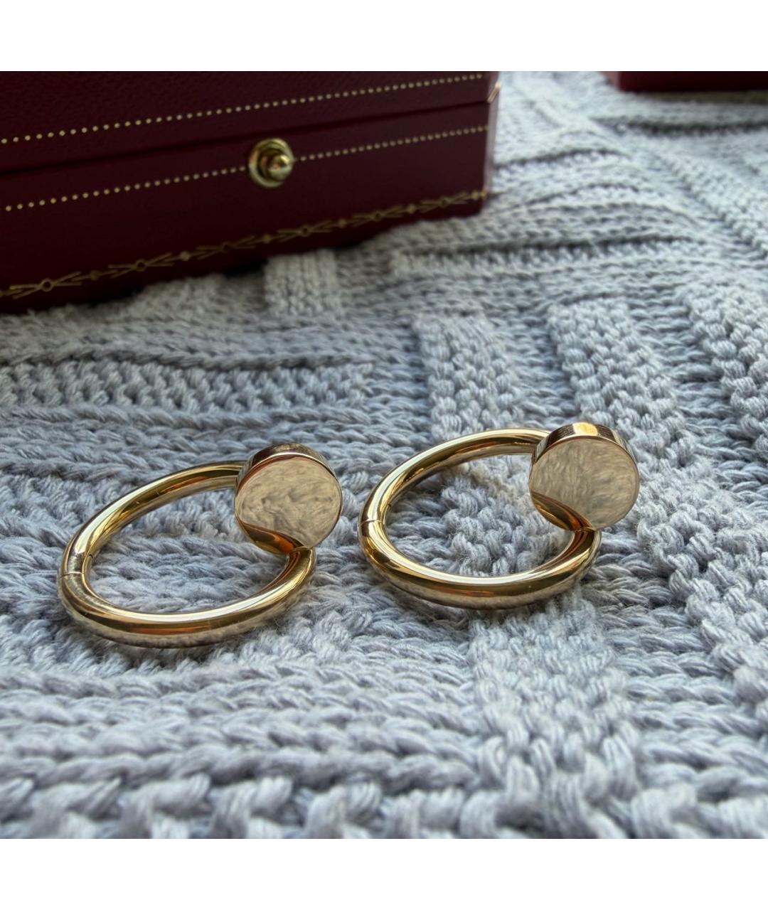 CARTIER Золотые запонки из желтого золота, фото 4